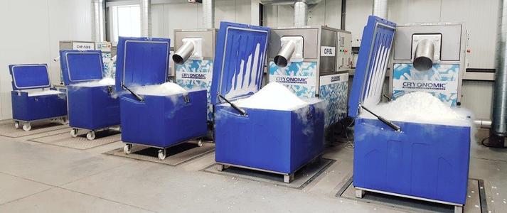 Dry ice blasting machine - CRYONOMIC