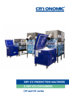 Dry ice production machine - CRYONOMIC