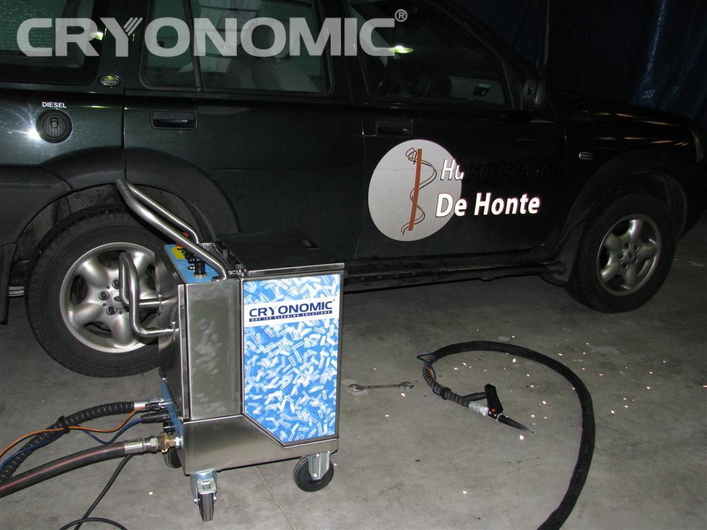 Dry ice blasting machine - CRYONOMIC