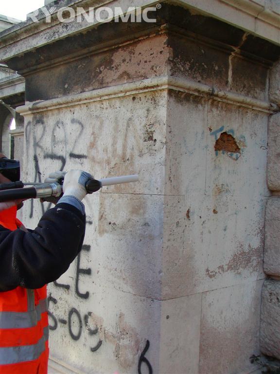 Graffiti and paint removal