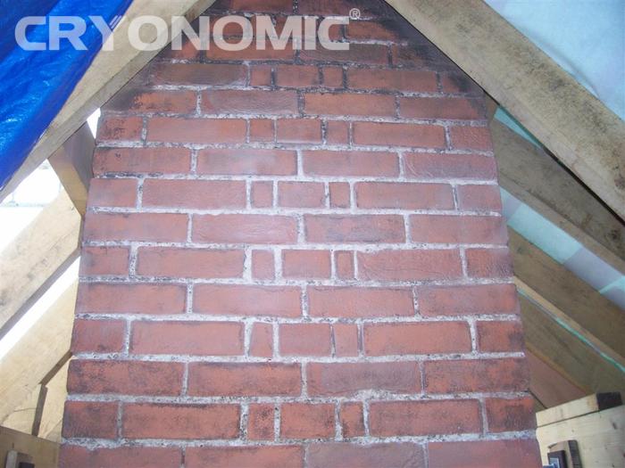 Fire damage cleanup, removal of tar, asphalt, bitumen and carbon deposits